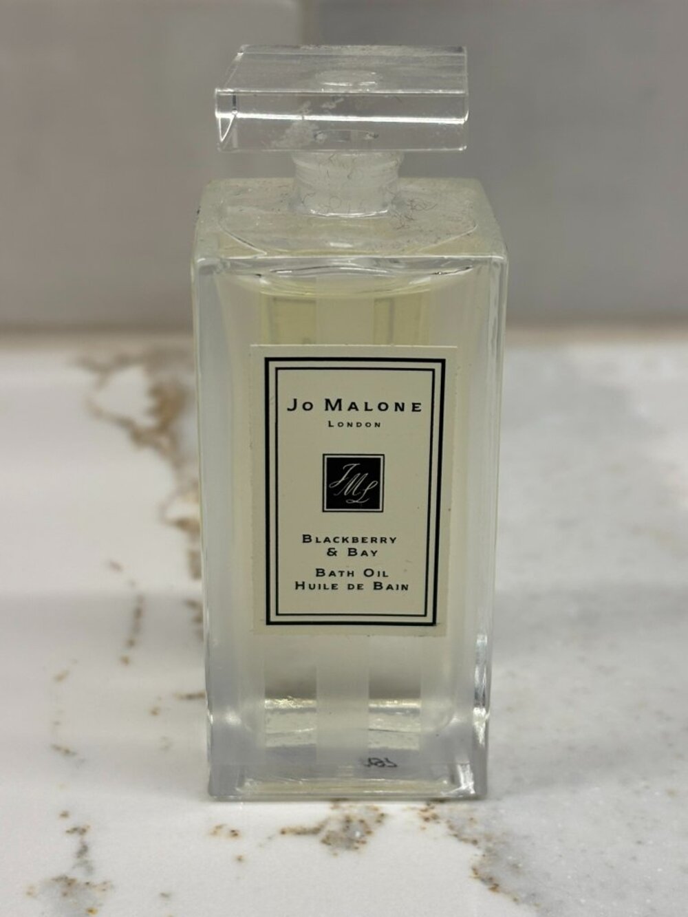 NEW! JO MALONE LONDON BLACKBERRY & BAY BATH OIL 1 fl oz GLASS JAR LUXURY
